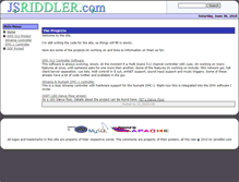 Tablet Screenshot of jsriddler.com